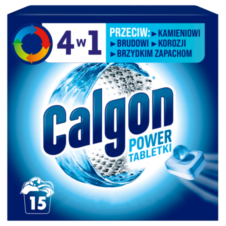 Calgon Tabletki zmiękczające wodę 15 szt.
